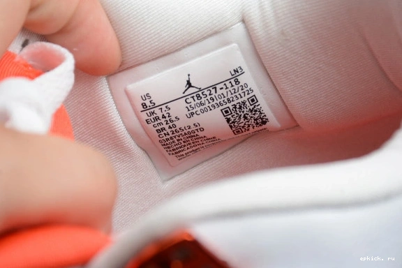 Rep EP Metallic Air Retro 4 Jordan CT8527-118 Orange CT8527-118 0509